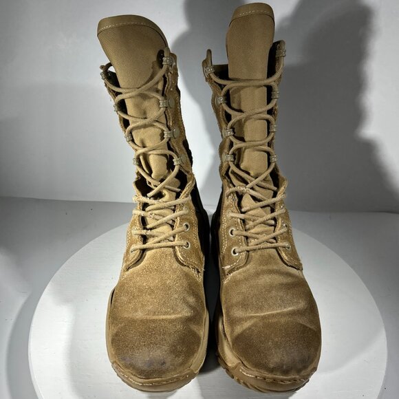 Belleville Desert Tan Military Combat Boots Boys Size 4 R C320 VIBRAM Army Shoes - Picture 2 of 10